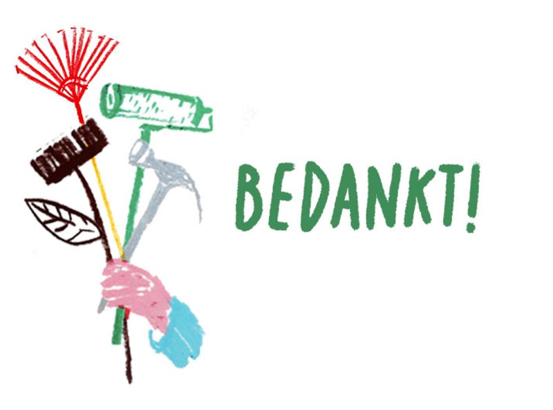 Bedankt voor het aanmelden van je klus!