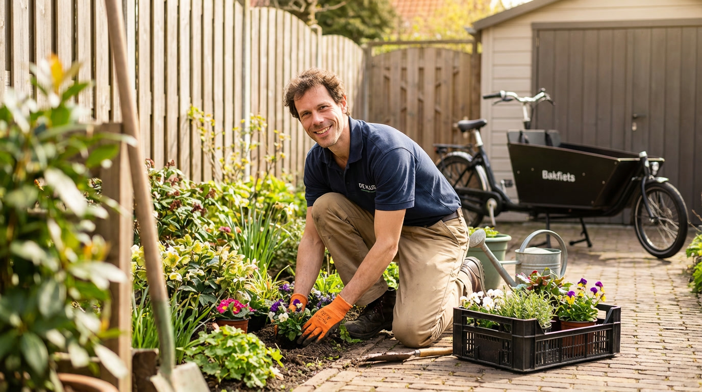 Tuinman inhuren voor een verzorgde tuin